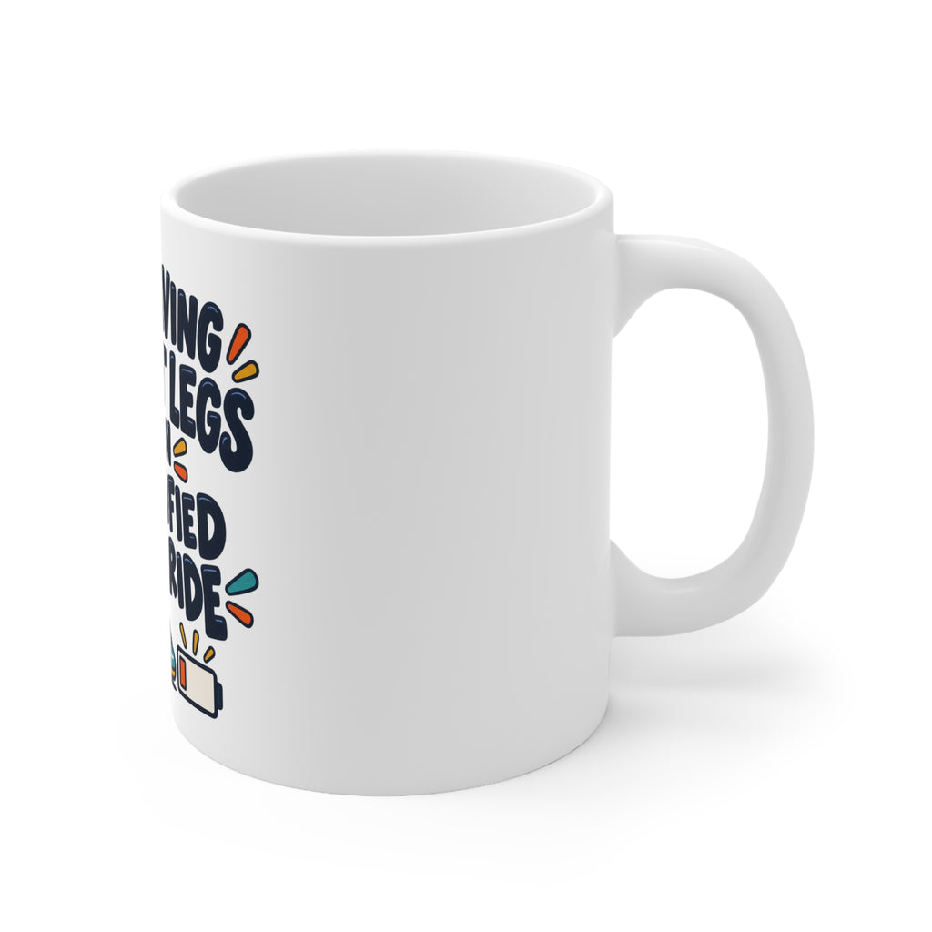 I Am Saving My Best Legs for an Unspecified Future Ride | Funny Cycling Mug | Banterpip