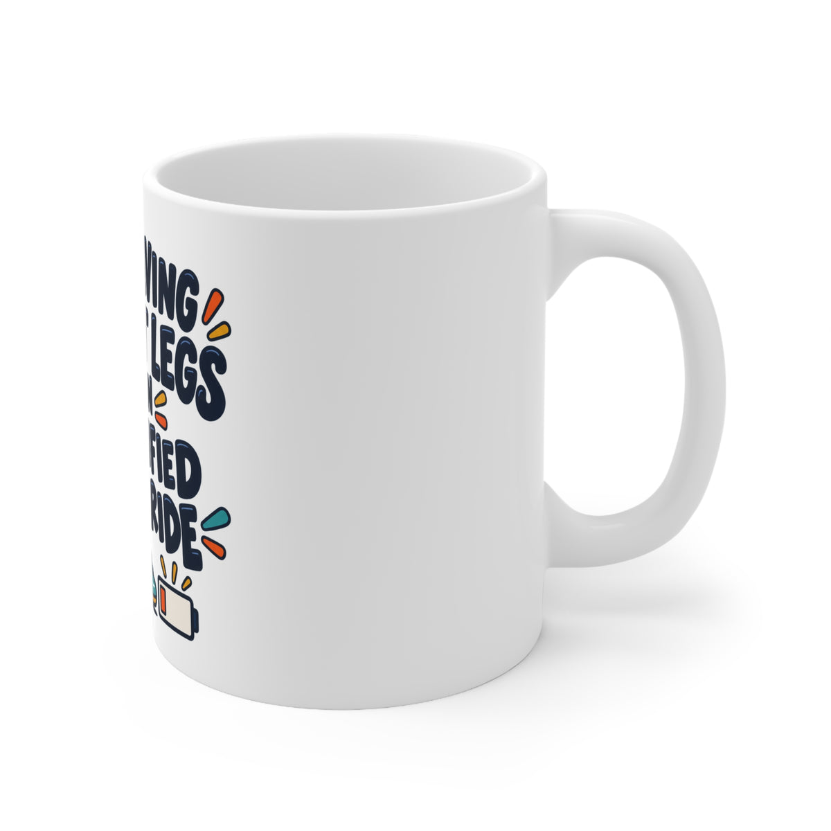 I Am Saving My Best Legs for an Unspecified Future Ride | Funny Cycling Mug | Banterpip
