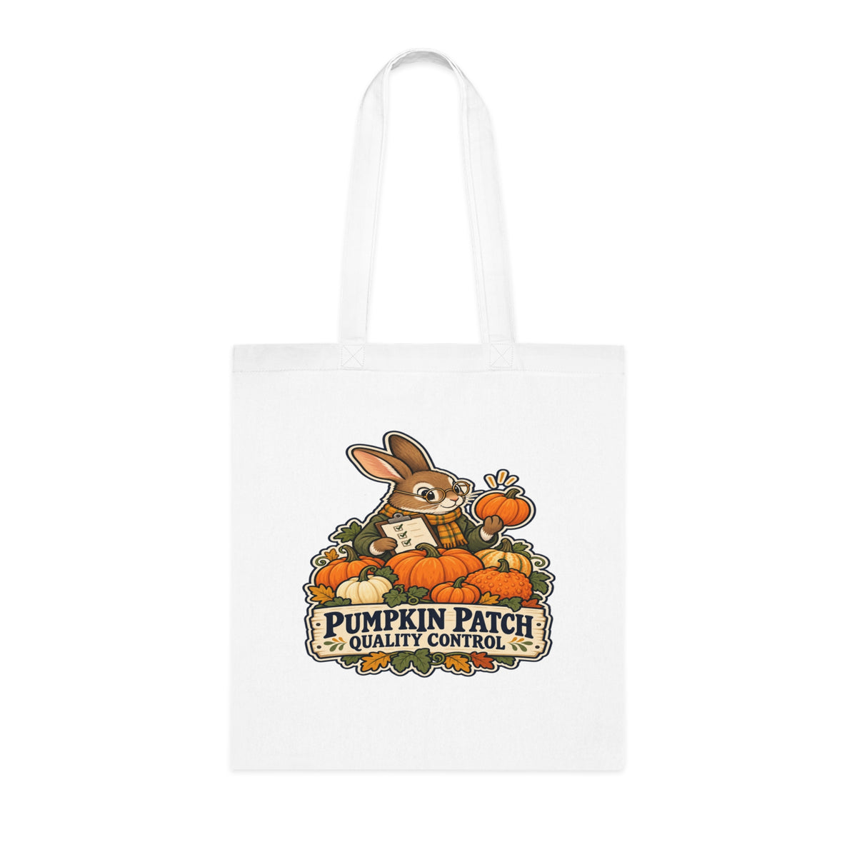 Pumpkin Patch Quality Control | Original Tote Bag | Autumn Gift | Banterpip