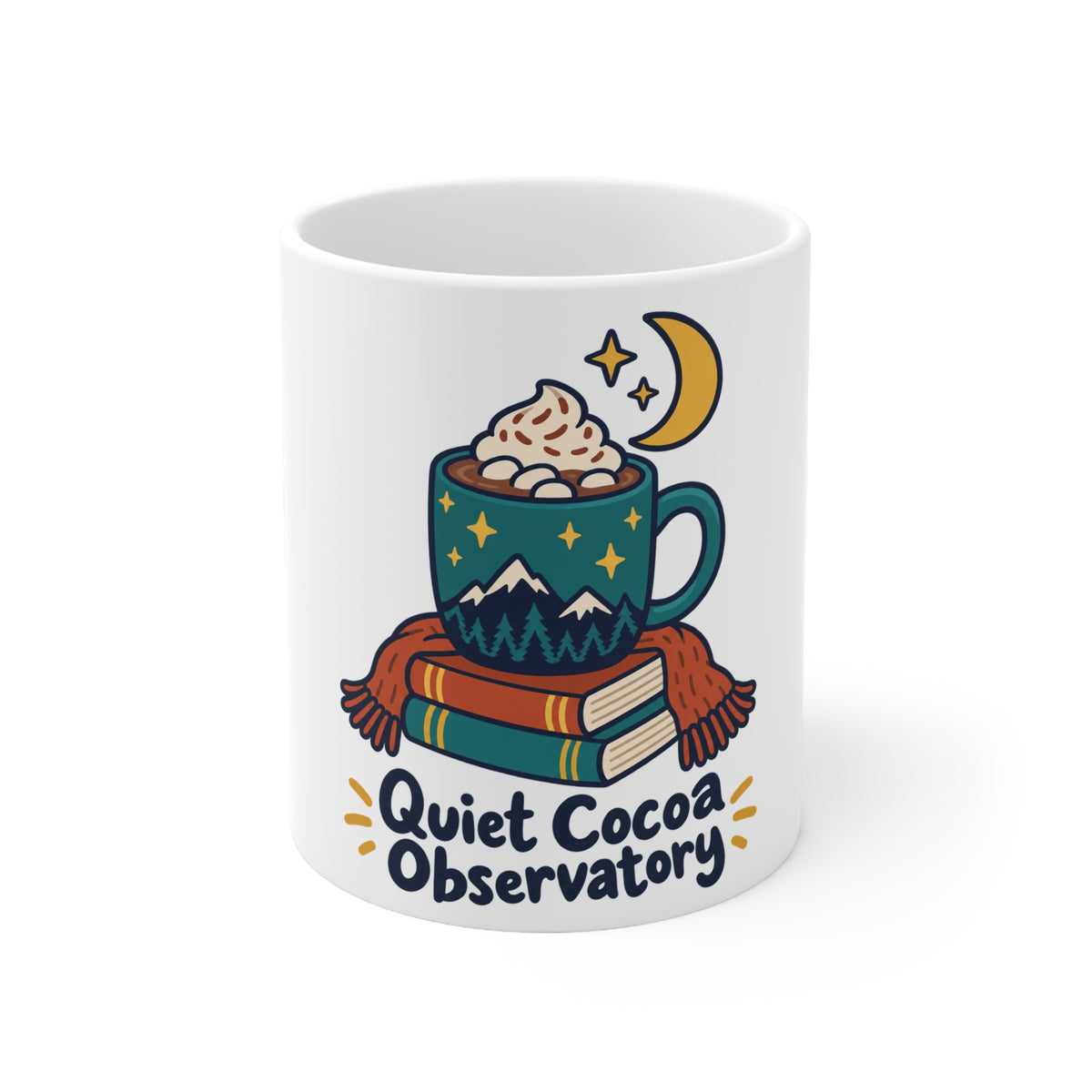 Quiet Cocoa Observatory | Original Mug Gift | Banterpip
