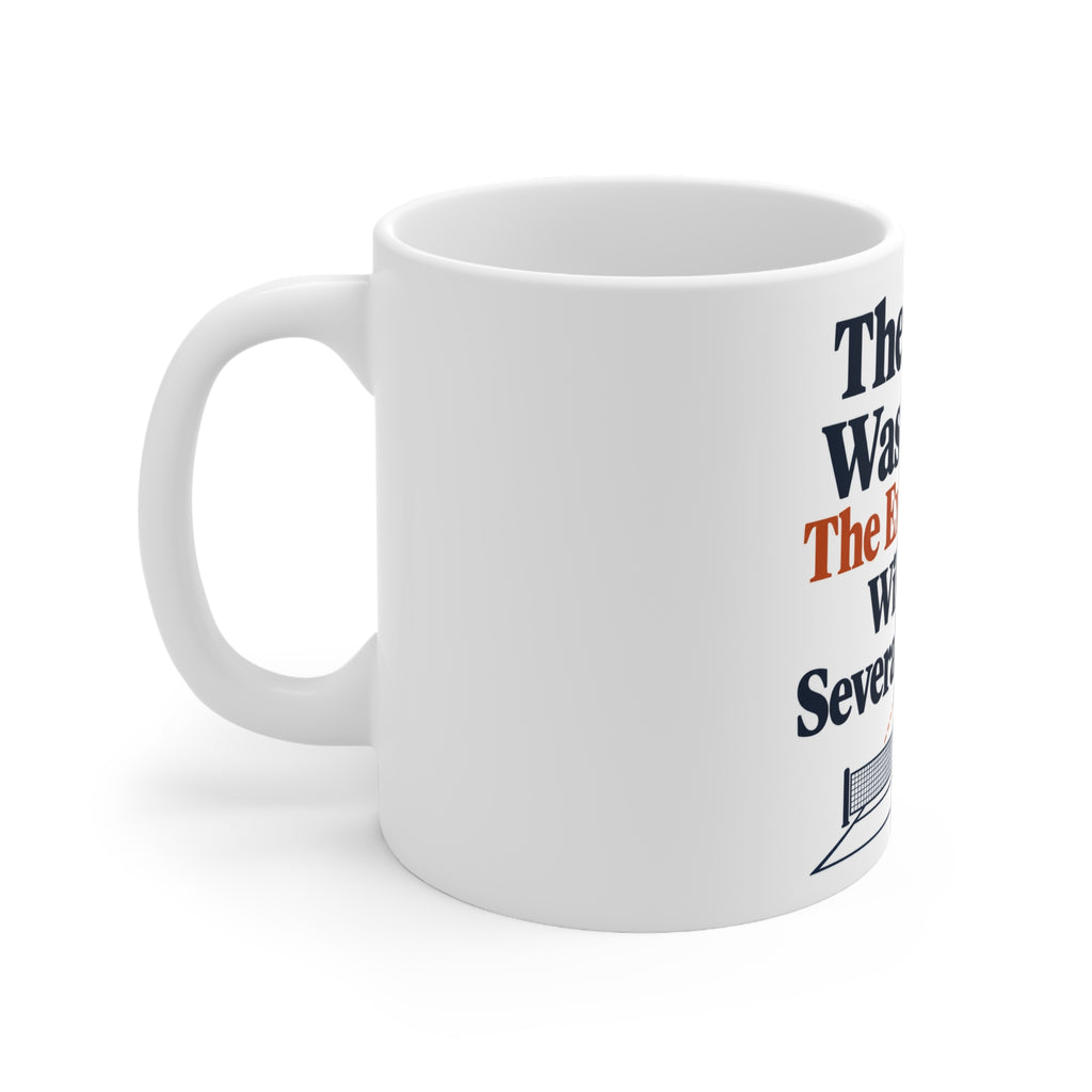 The Rally Was Short. The Explanation Will Take Several Minutes. | Funny Pickleball Mug | Banterpip