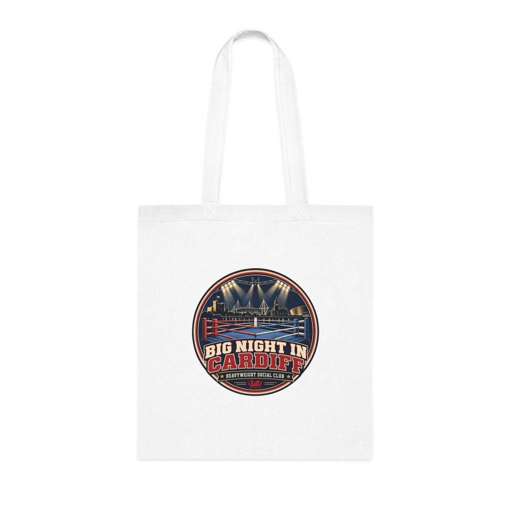 Big Night in Cardiff | Heavyweight Boxing Tote Bag | Banterpip
