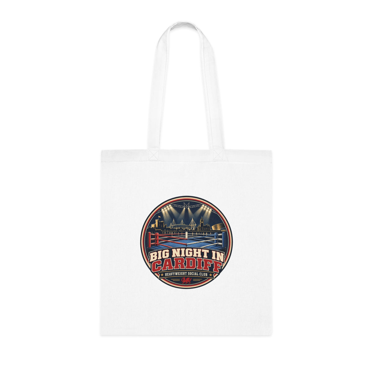Big Night in Cardiff | Heavyweight Boxing Tote Bag | Banterpip
