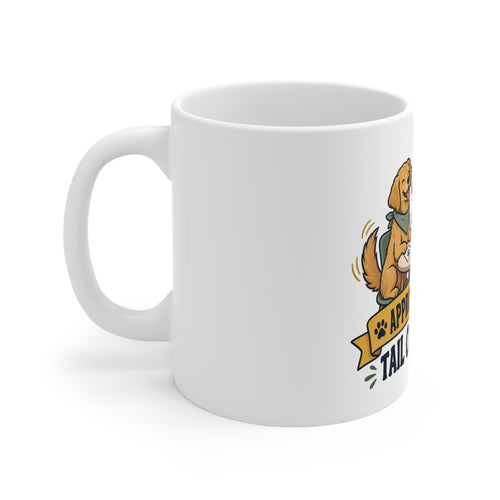 Approved by the Tail Committee | Funny Dog Owner Mug | Banterpip