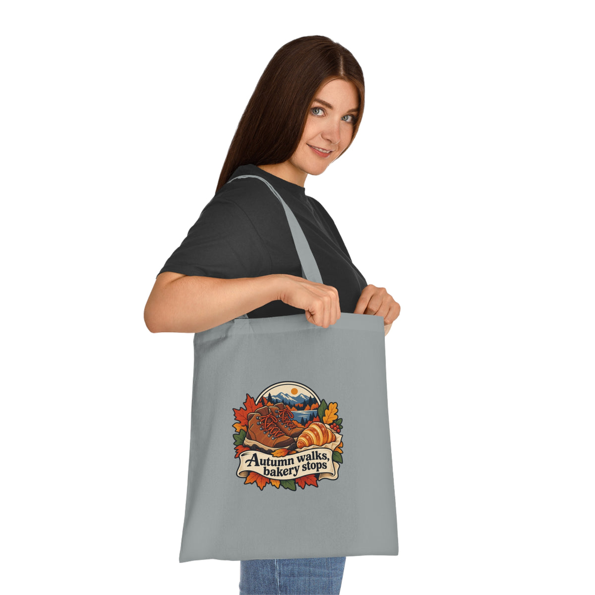 Autumn walks, bakery stops | Original Tote Gift | Banterpip