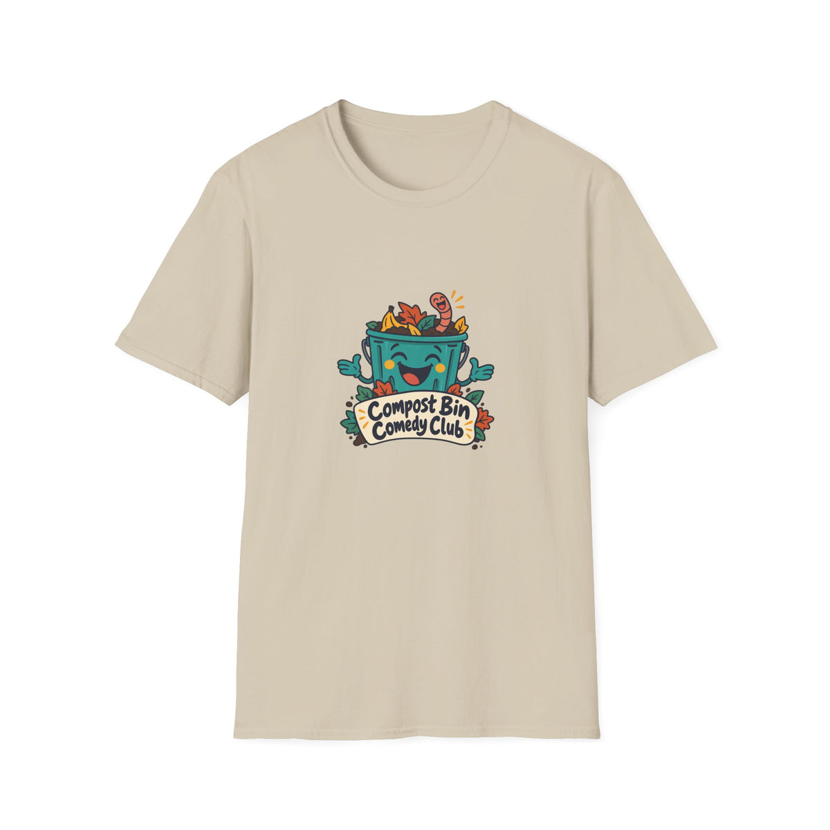 Compost Bin Comedy Club | Original Adult T-Shirt Gift | Banterpip