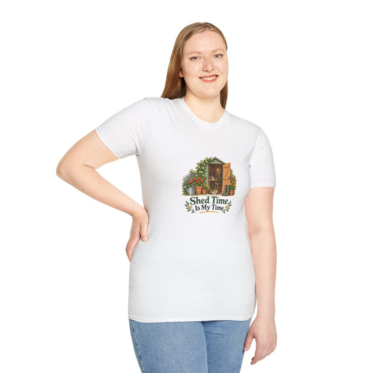 Shed Time Is My Time | Gardening T-Shirt Gift | Banterpip
