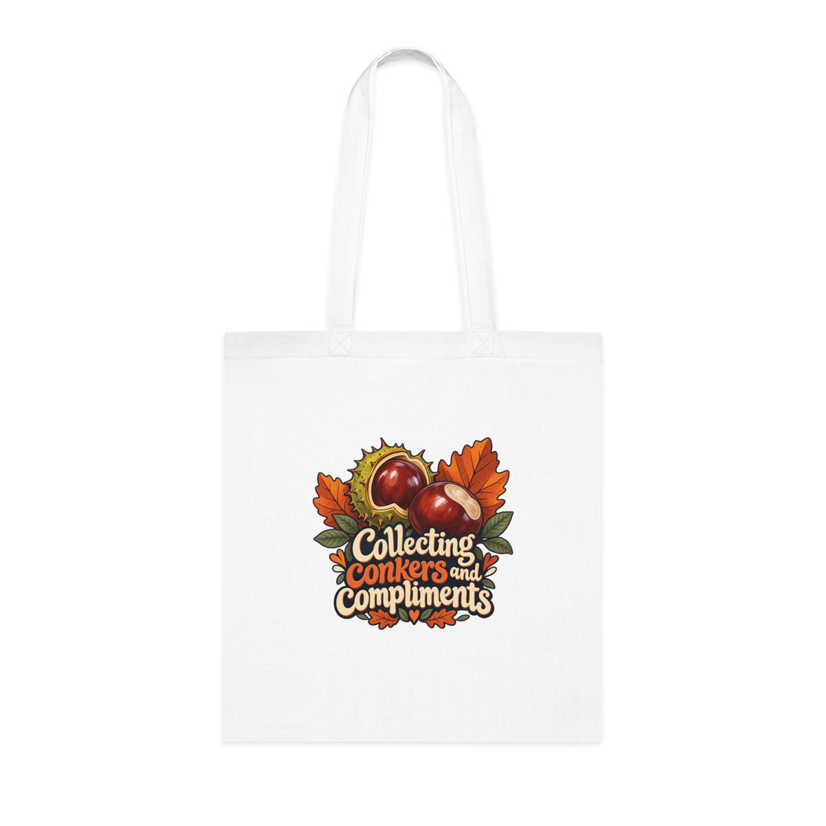 Collecting conkers and compliments | Original Tote Gift | Banterpip