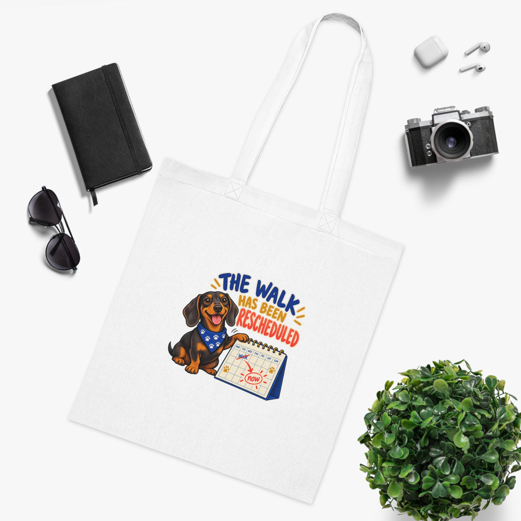 The Walk Has Been Rescheduled | Dog Owner Tote Bag Gift | Banterpip