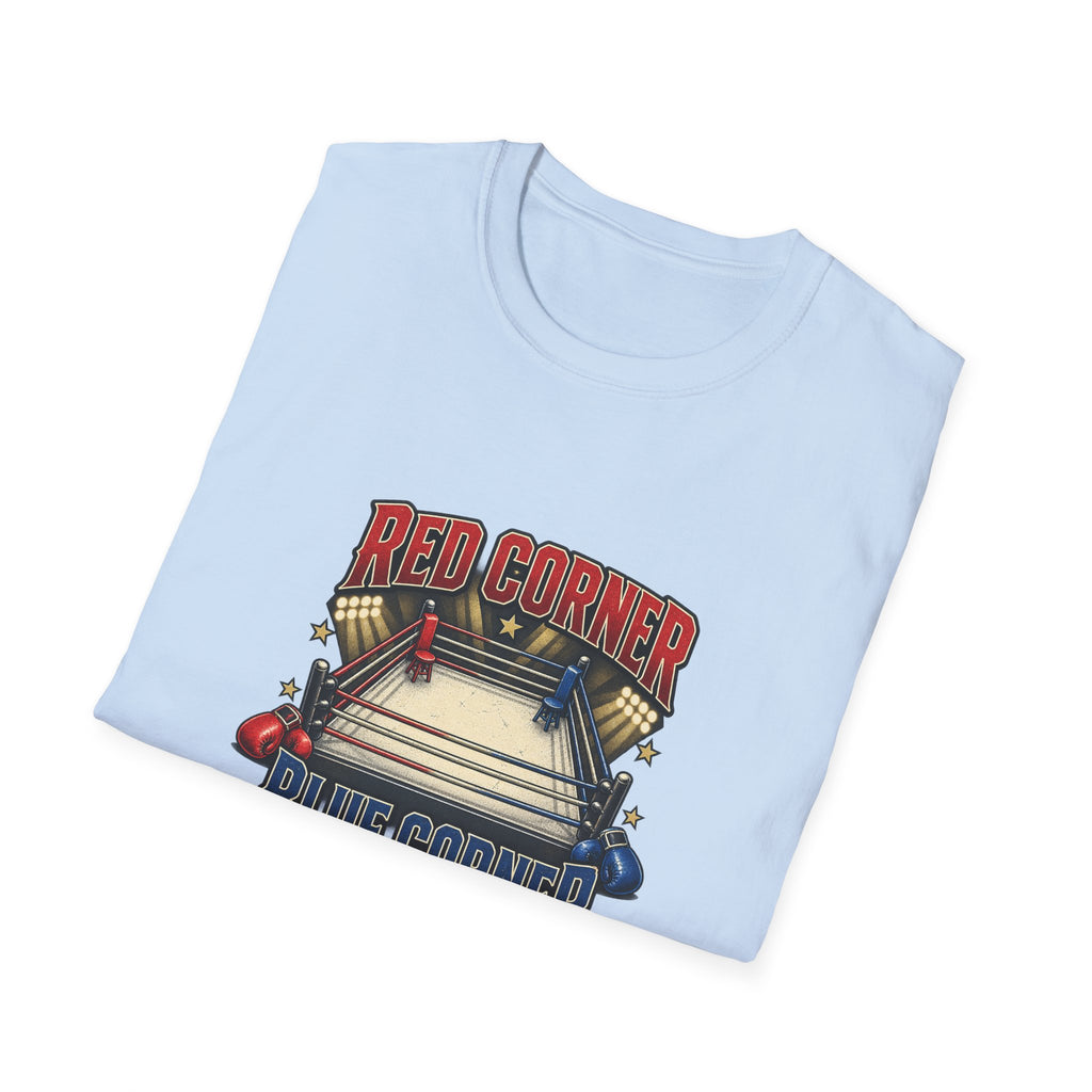 Red Corner Blue Corner | Cardiff Fight Night T-Shirt | Banterpip