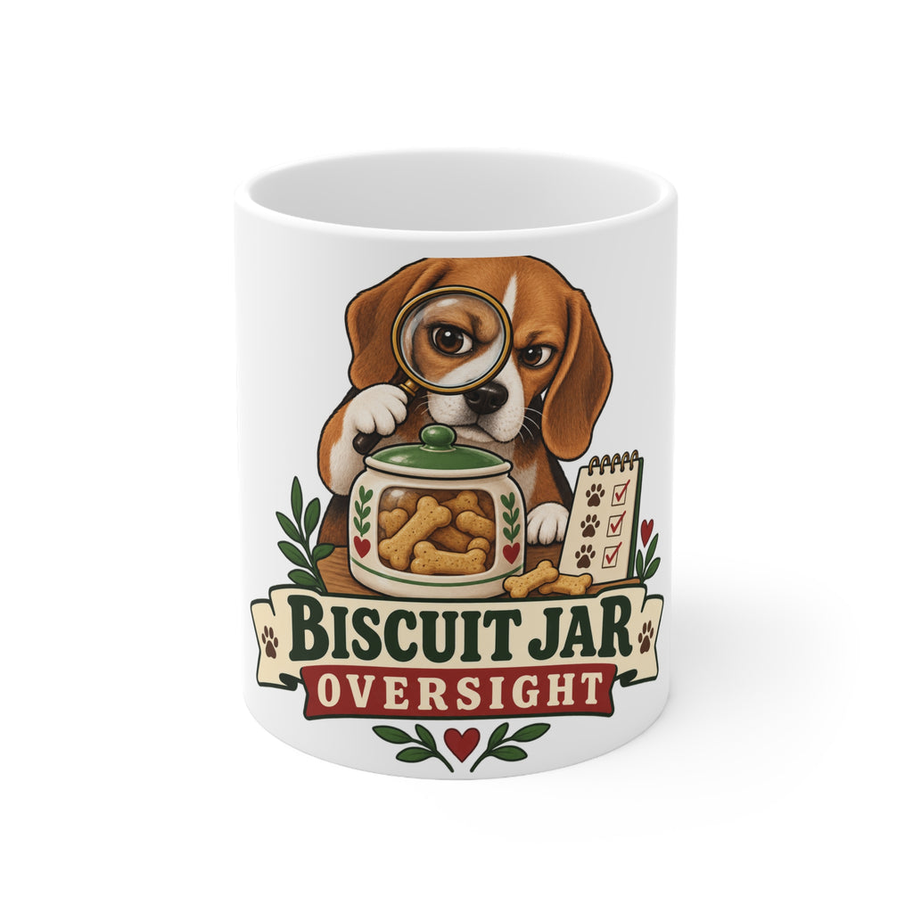 Biscuit Jar Oversight | Funny Dog Owner Mug | Banterpip
