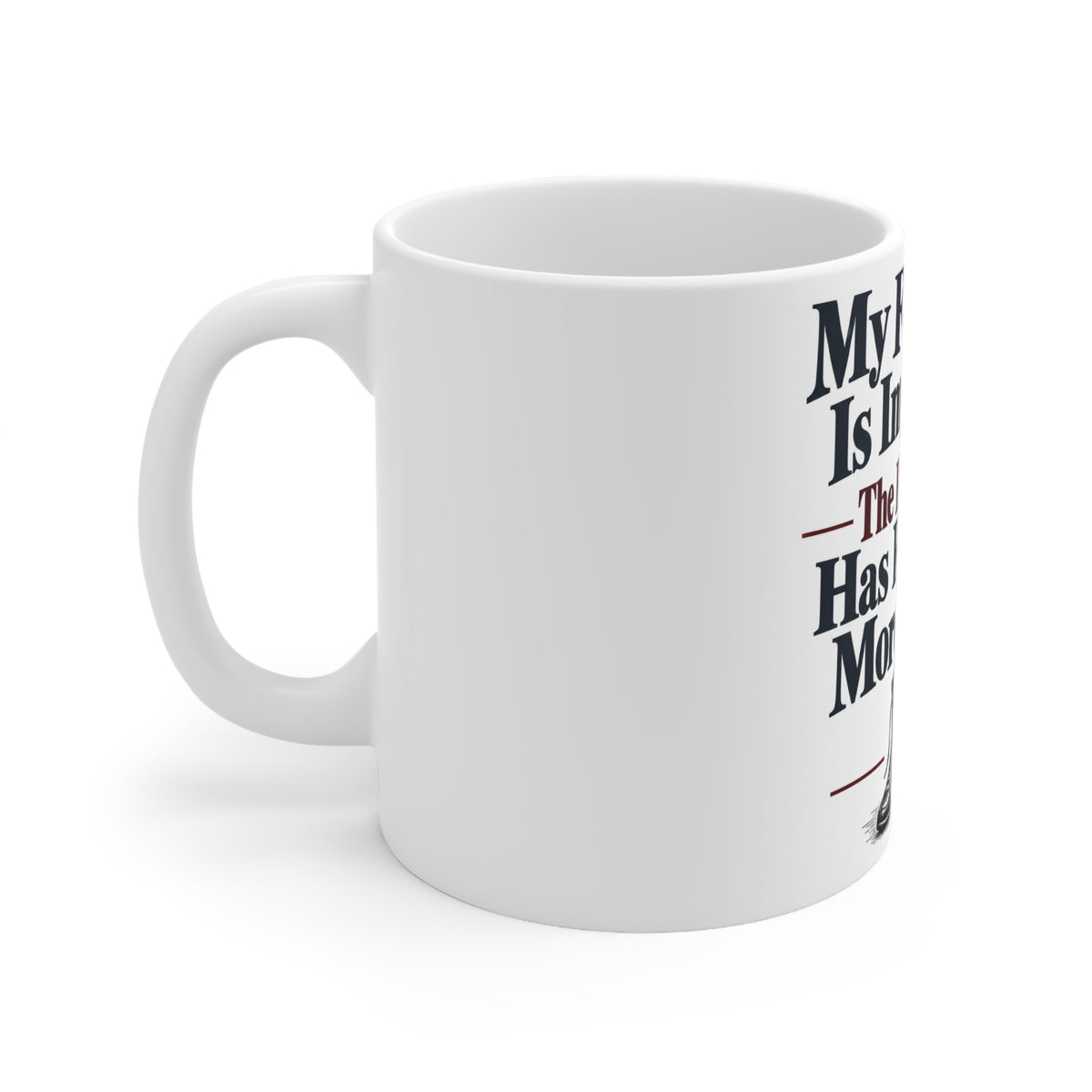 My Footwork Is Improving. The Rest of Me Has Requested More Notice. | Funny Boxing Mug | Banterpip