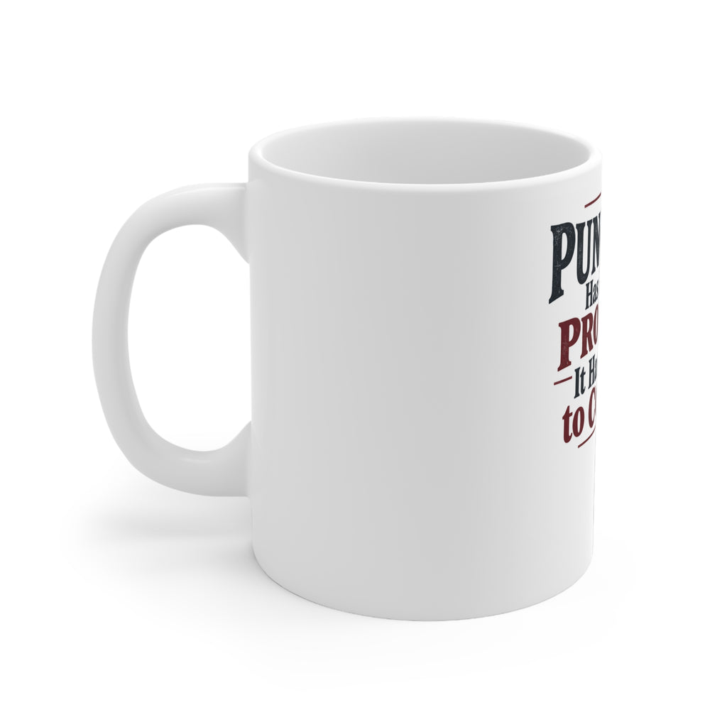 The Punch Bag Has Heard My Problems. It Has Declined to Comment. | Funny Boxing Mug | Banterpip