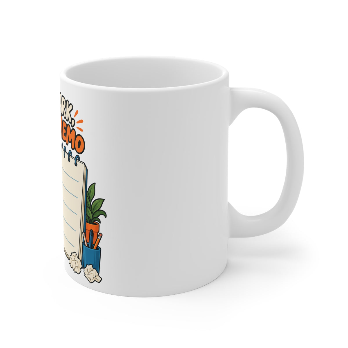 Tiny Bark, Large Memo | Funny Dog Owner Mug | Banterpip