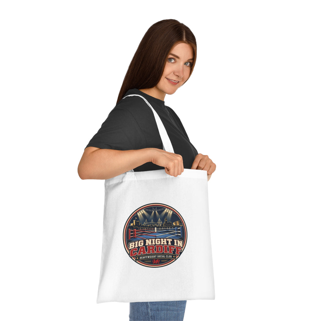 Big Night in Cardiff | Heavyweight Boxing Tote Bag | Banterpip