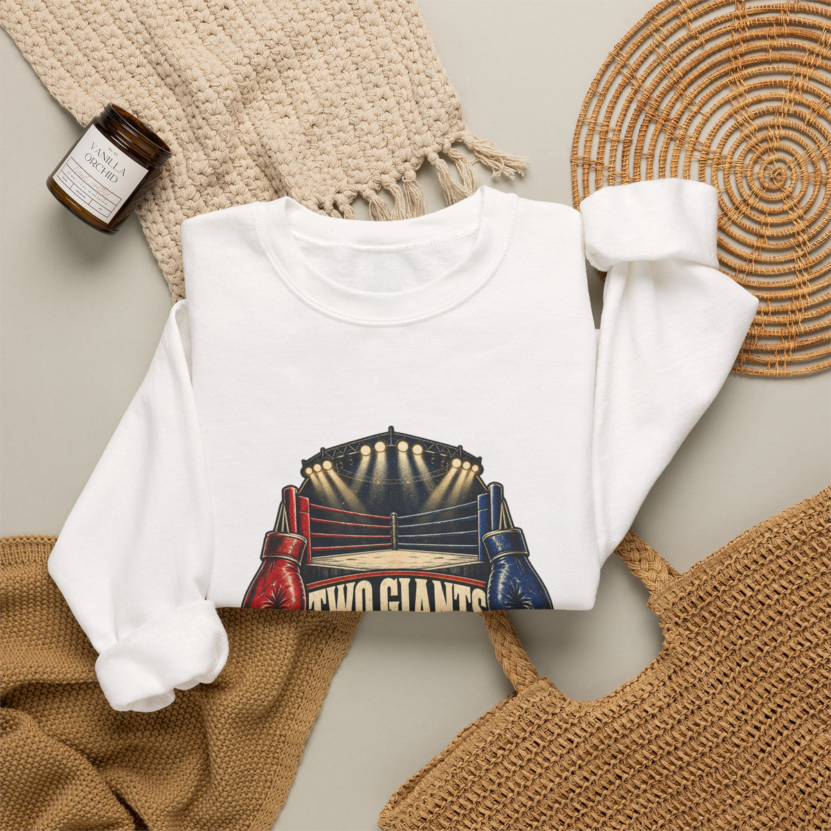 Two Giants One Ring | British Heavyweight Night Sweatshirt | Banterpip