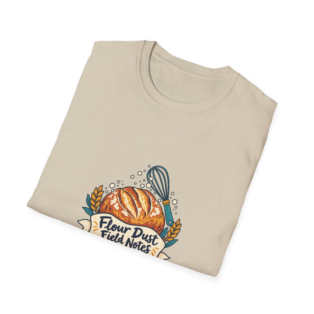 Flour Dust Field Notes | Original Adult T-Shirt Gift | Banterpip