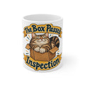 The Box Passed Inspection | Funny Cat Owner Mug | Banterpip