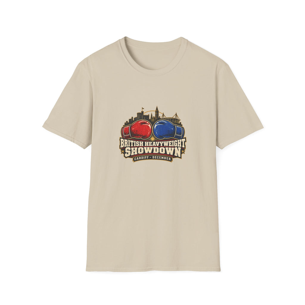 British Heavyweight Showdown | Cardiff December Boxing T-Shirt | Banterpip