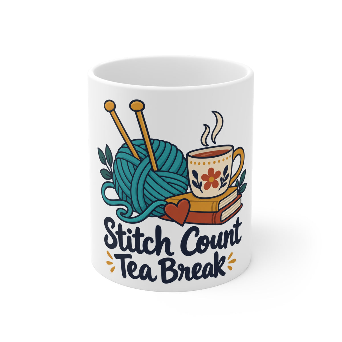 Stitch Count Tea Break | Original Mug Gift | Banterpip
