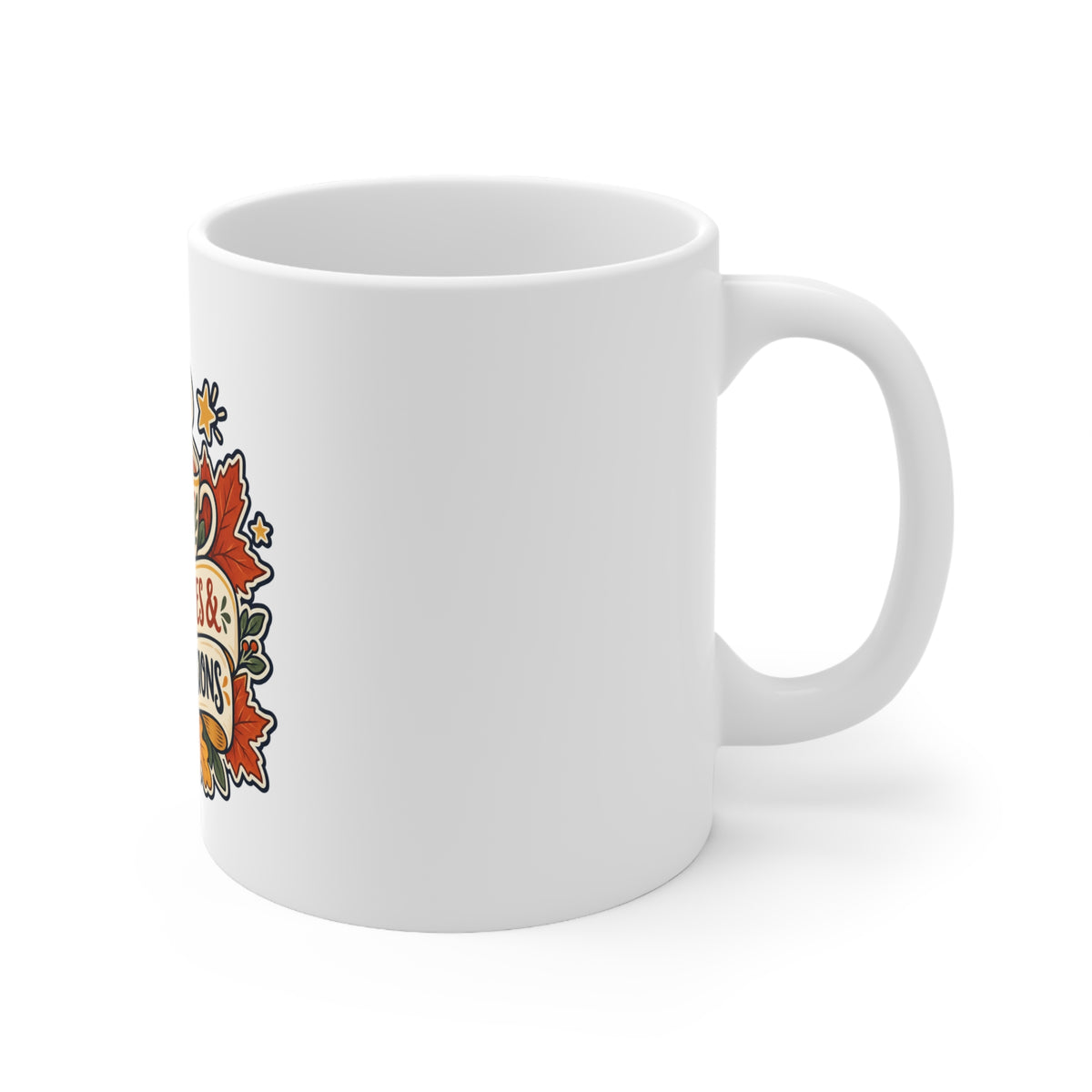 Tea Leaves And Good Decisions | Original Mug | Autumn Gift | Banterpip