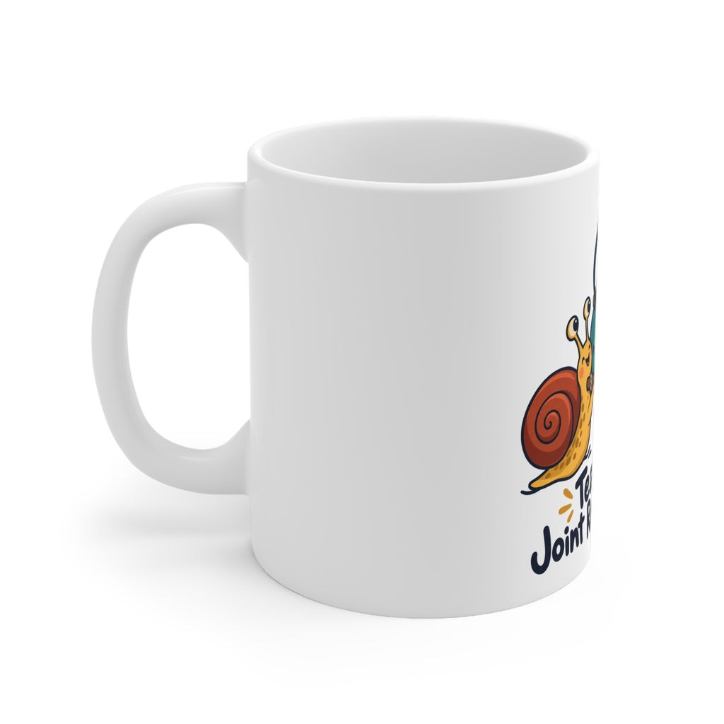 Tea Delay, Joint Responsibility | Funny Partner Mug Gift | Banterpip