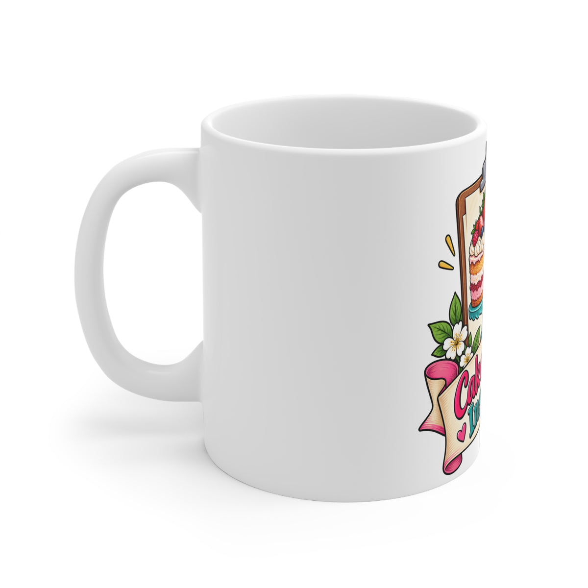 Cake Quality Inspector | Funny Birthday Mug Gift | Banterpip