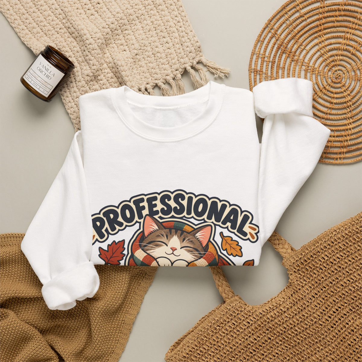 Professional Blanket Burrito | Original Sweatshirt | Autumn Gift | Banterpip