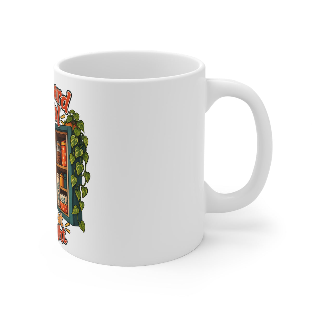 Cupboard Patrol Starts at Midnight | Funny Cat Owner Mug | Banterpip