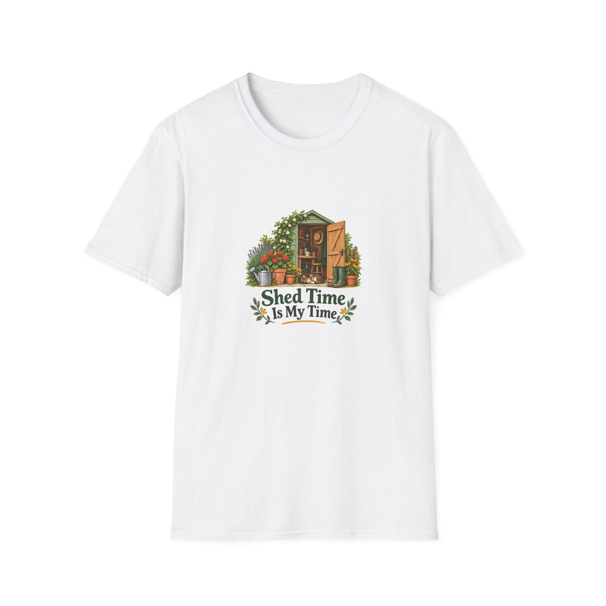 Shed Time Is My Time | Gardening T-Shirt Gift | Banterpip