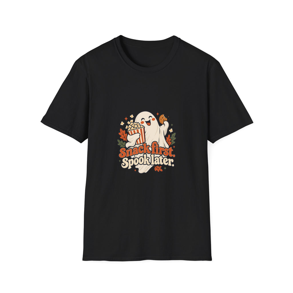 Snack first. Spook later. | Original Adult Tee Gift | Banterpip