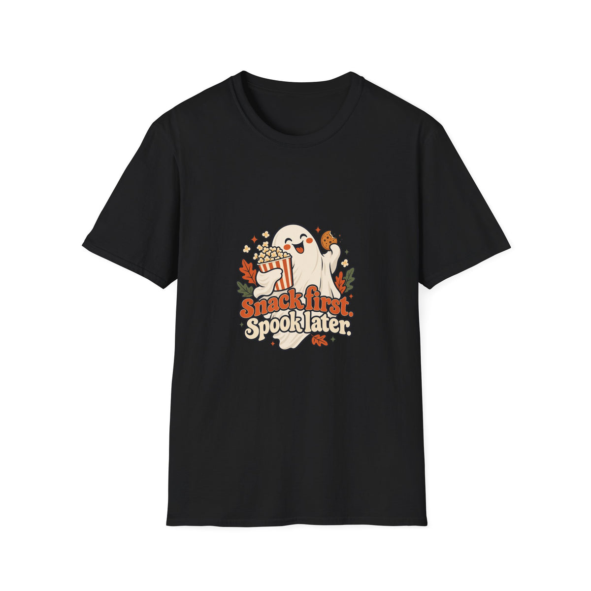 Snack first. Spook later. | Original Adult Tee Gift | Banterpip