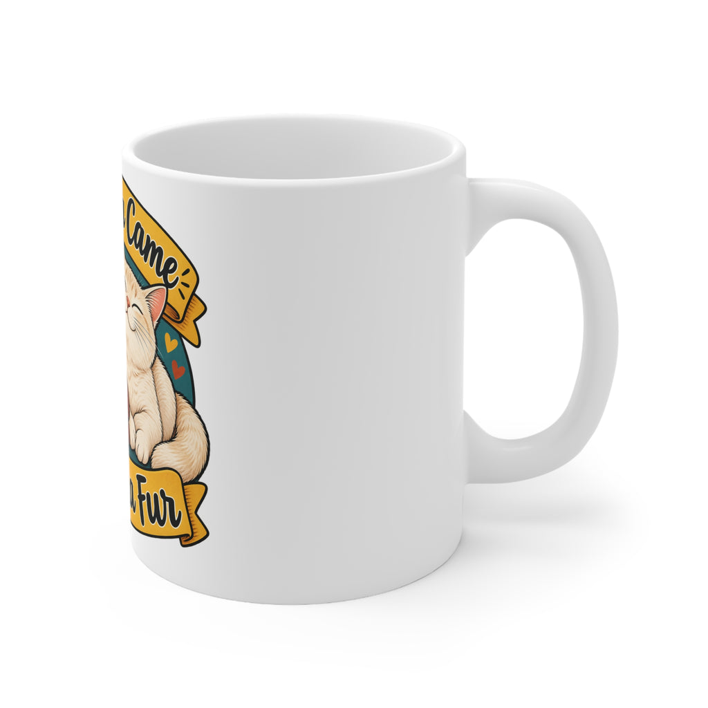 My Jumper Came With Extra Fur | Funny Cat Owner Mug | Banterpip