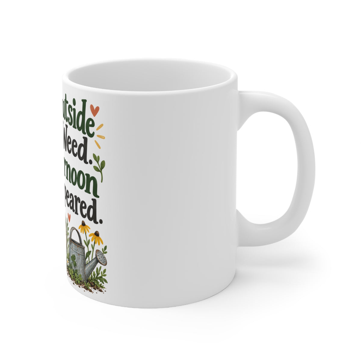 I Went Outside for One Weed. The Afternoon Has Disappeared. | Funny Gardening Mug | Banterpip