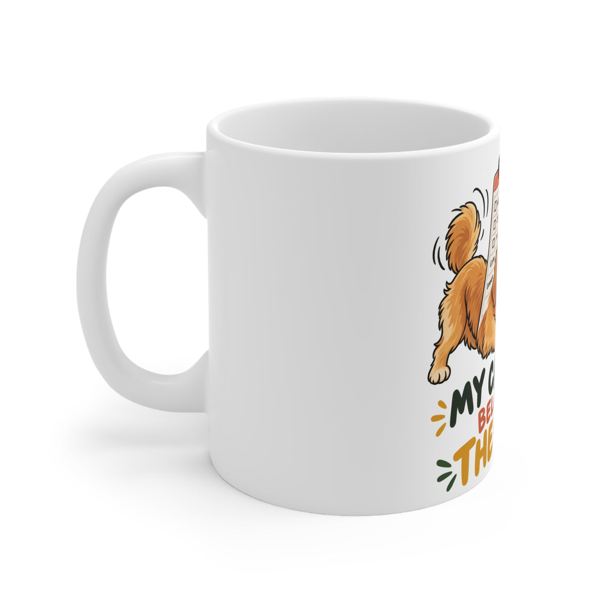 My Calendar Belongs to the Walk | Funny Dog Owner Mug | Banterpip